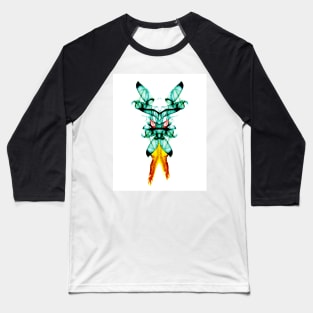 Smoke Art Abstract design of a chibi super villian! Baseball T-Shirt